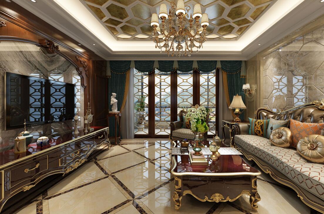 166㎡ 古典歐式家裝，一場奢靡的視覺盛宴！