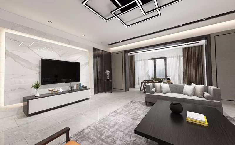 湖邊御景305㎡現(xiàn)代風(fēng)格，在舒適時(shí)尚里碰撞出個(gè)性火花！