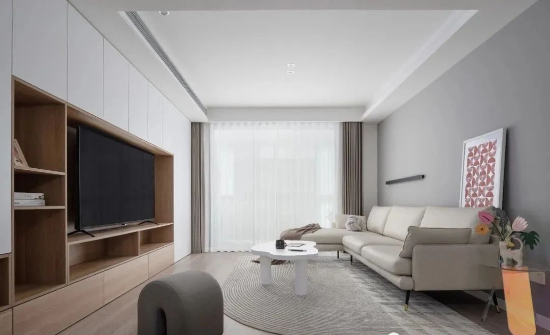 廈門(mén)領(lǐng)秀御園100㎡簡(jiǎn)約北歐風(fēng)，效果簡(jiǎn)潔大氣又有韻味！