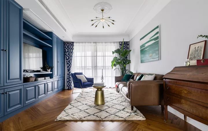 福泰海灣新城135㎡歐式混搭風，現(xiàn)代與新古典的碰撞