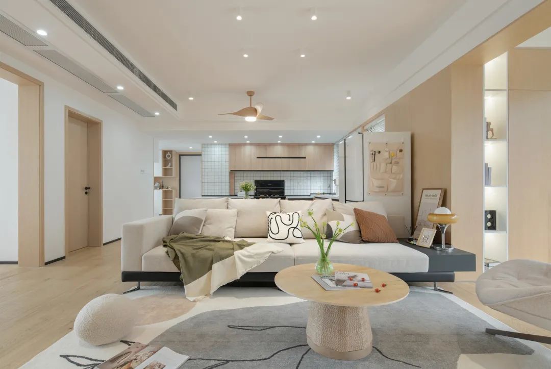 廈門新景國際城160㎡原木日式風(fēng)，每1㎡都充滿自然的氣息