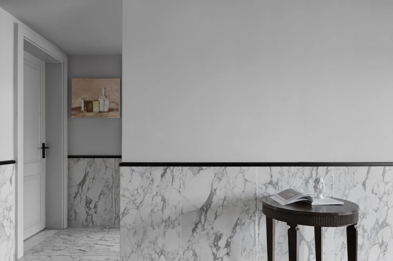 廈門國貿(mào)同悅122㎡現(xiàn)代黑白配，華麗舒適而高檔