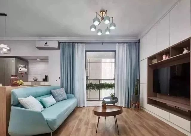 廈門明豐財(cái)富中心130㎡北歐風(fēng)，色彩搭配真心不錯