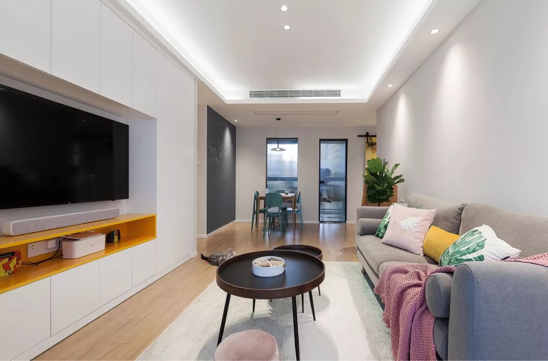 廈門國貿(mào)金沙灣76㎡北歐風(fēng)小三房，空間文藝精致