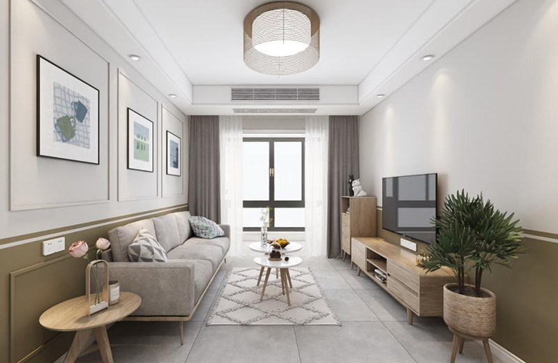 海投自貿城 92㎡北歐風格