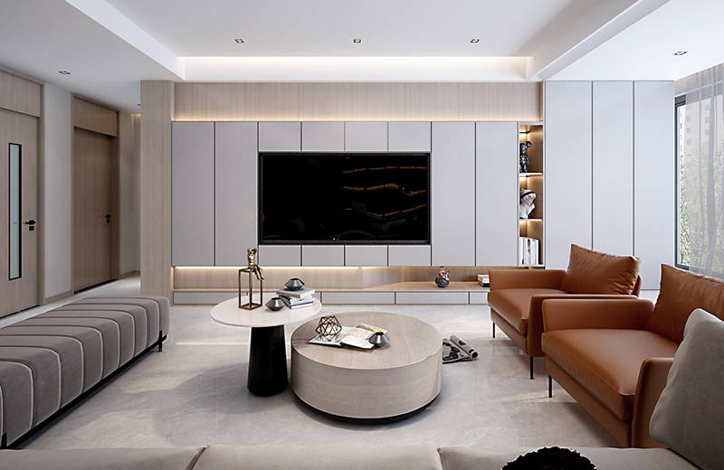 軌道安置房 164㎡現(xiàn)代風格