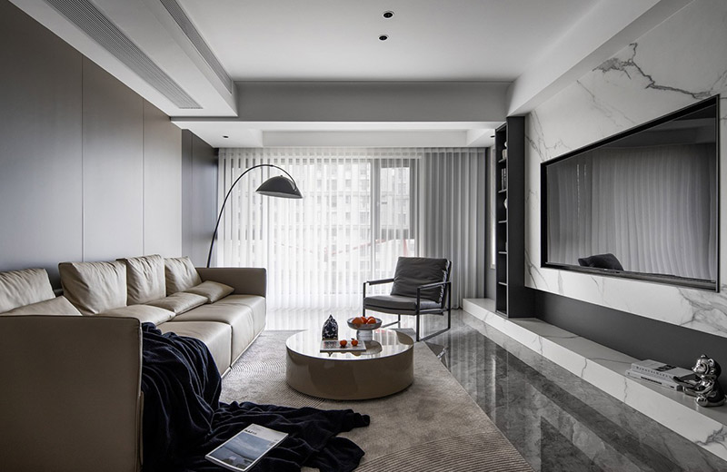 領(lǐng)秀御園 100㎡現(xiàn)代風格