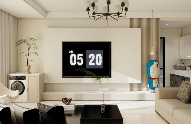 龍湖花園 107㎡現(xiàn)代簡(jiǎn)約