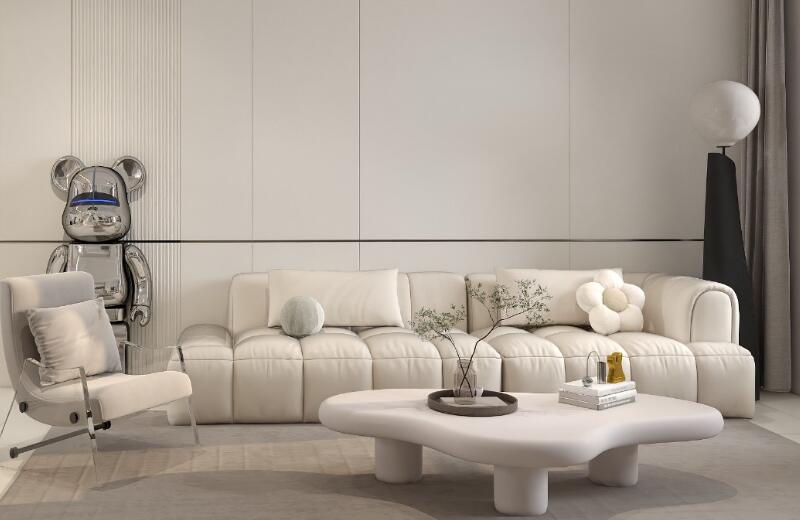 玖和廣場(chǎng) 100㎡奶油風(fēng)格