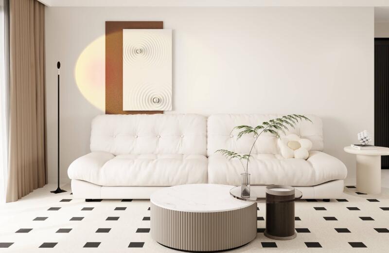 東海山莊 113㎡奶油風格