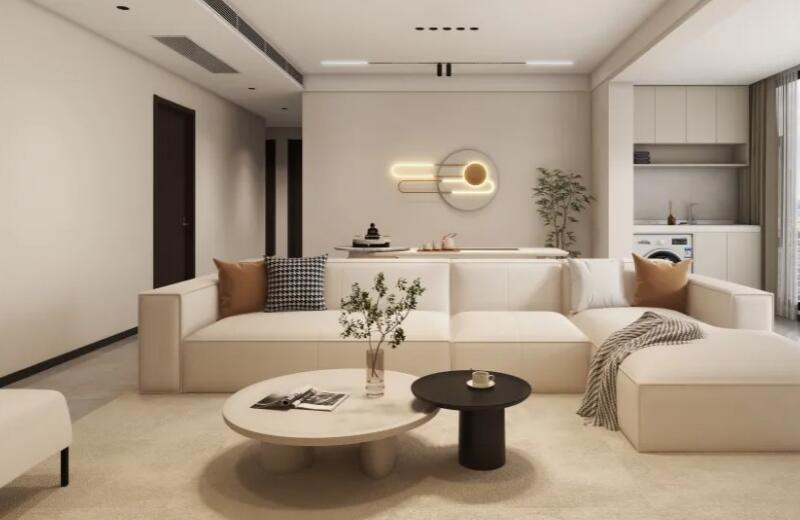 東海山莊 113㎡奶油風格