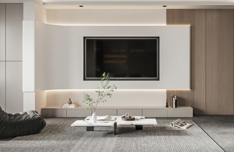 新景華府 140㎡極簡風(fēng)格