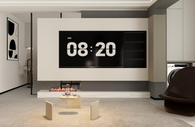 國貿(mào)商城 110㎡現(xiàn)代極簡